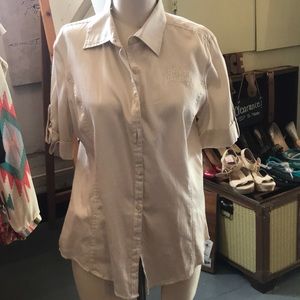 Harley Davidson short sleeve button down